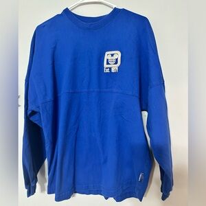 Blue Glitter Make a Wish Disney Spirit Jersey